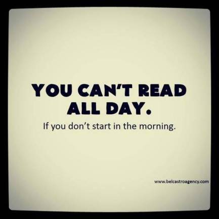 you cant read all day